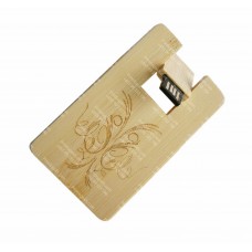USB Wood Credit Card
